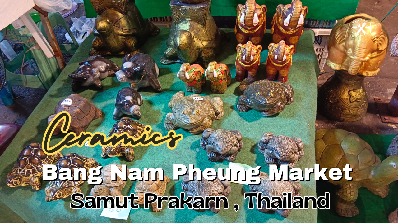 bang nam pheung market thailand samut prakarn