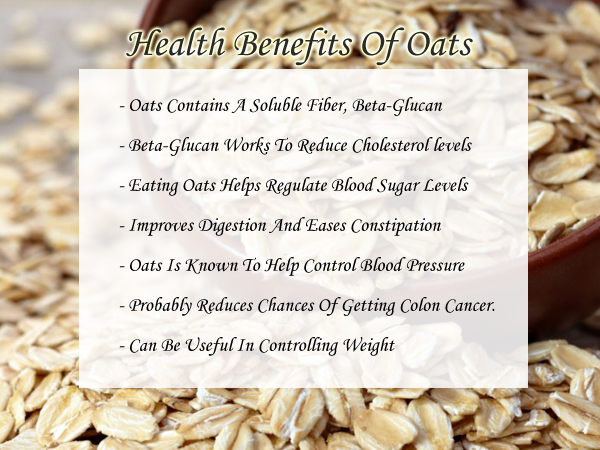 oats good for health