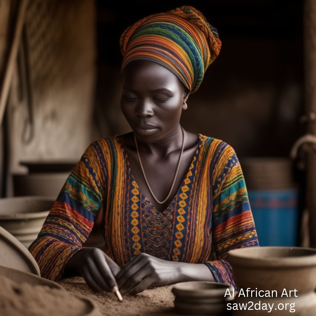african woman 