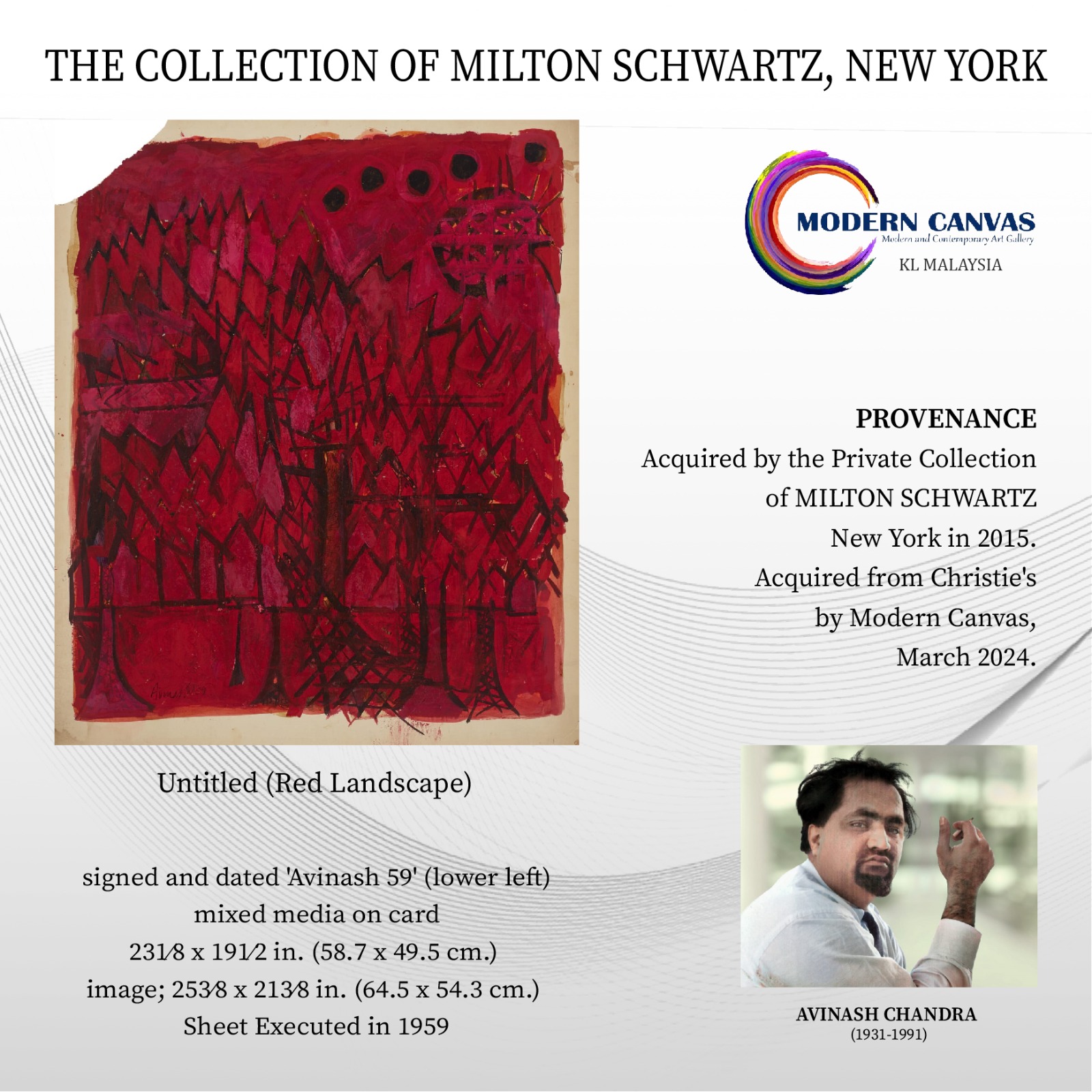 modern art avinash chandra artist