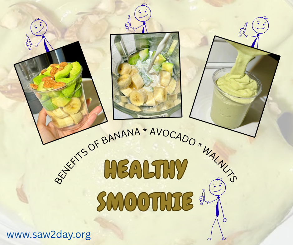avocado and banana smoothie healthy