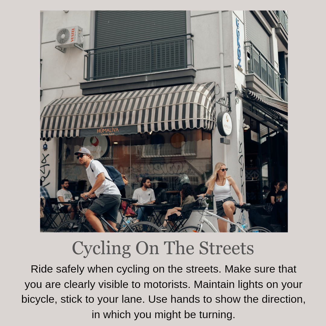 cycling safely on the roads, tips