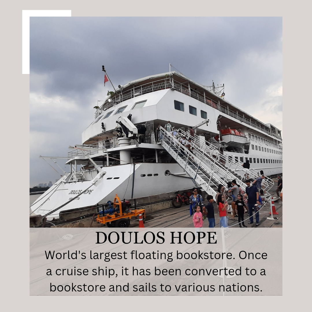 doulos hope bookstore on ship