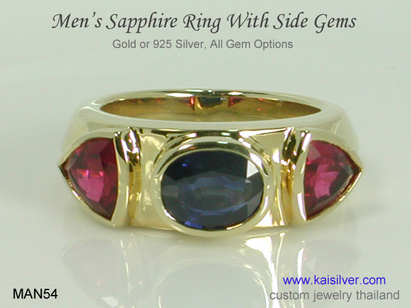 gemstone ring for man 
