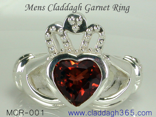 claddagh ring for men