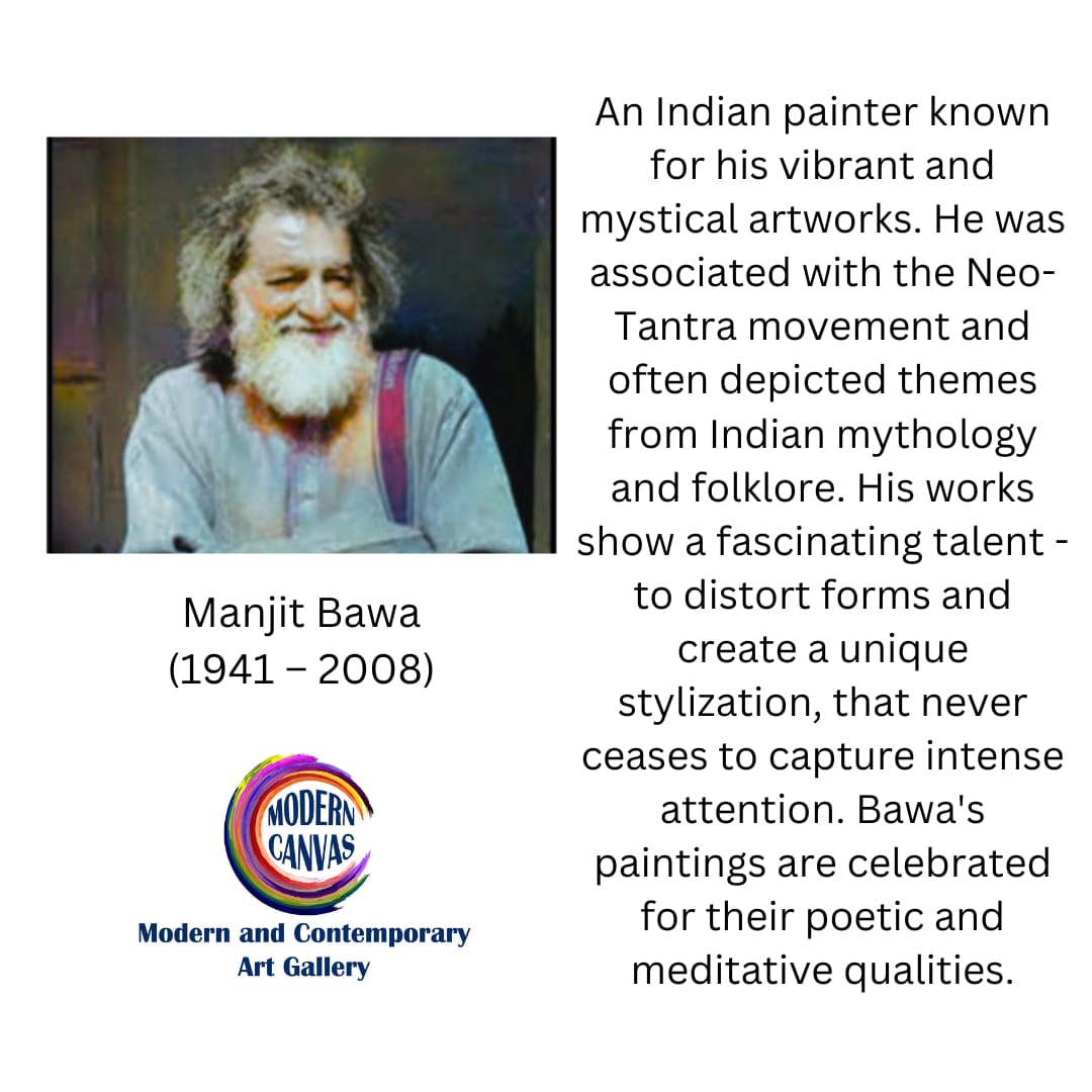 manjit bawa indian painter