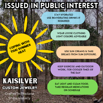 hot thai summers tips and suggestions