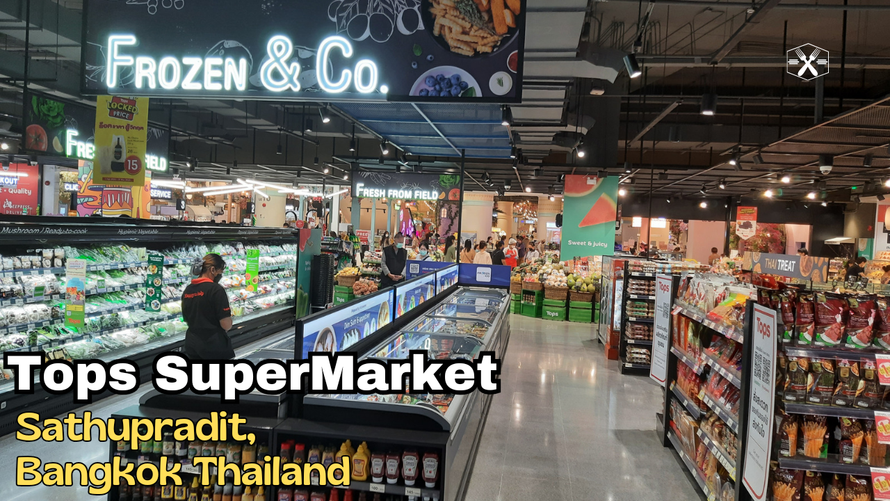 bangkok supermarket Tops 
