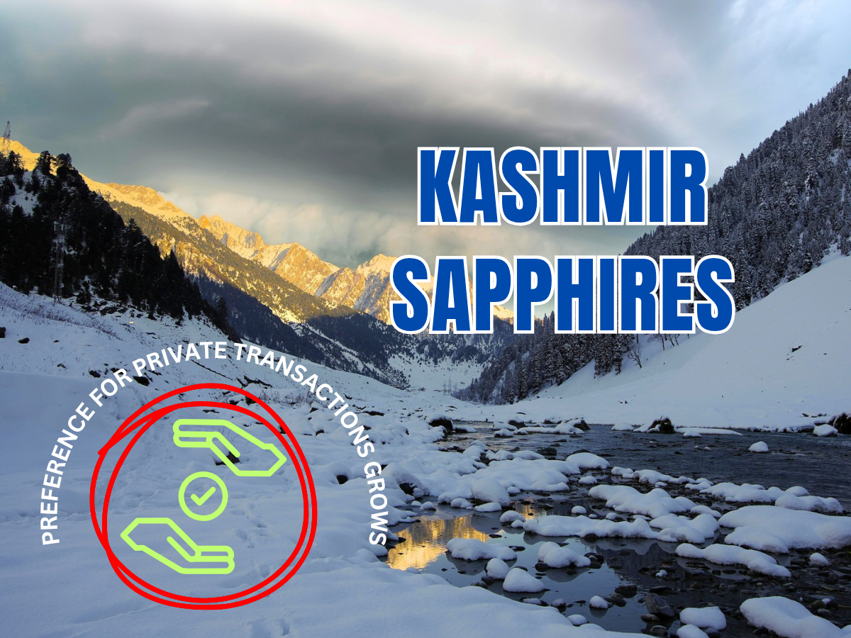 kashmir sapphire prefer private sale
